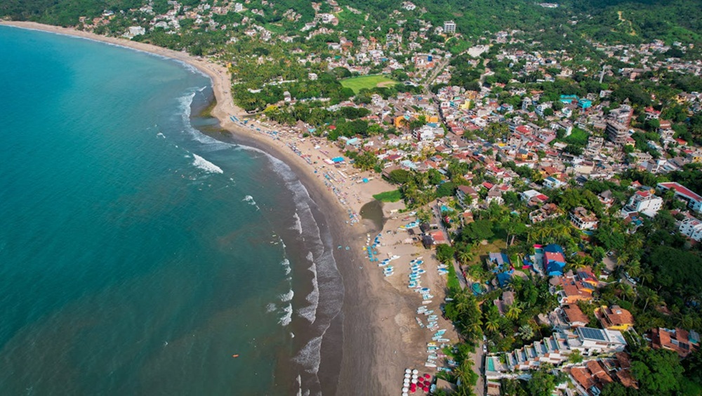Imagen de Sayulita, Nayarit.