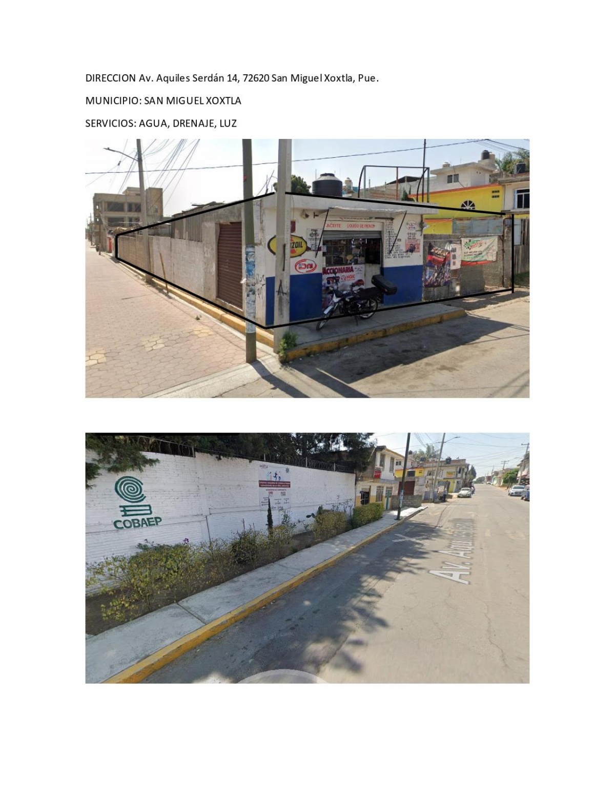 Venta Terreno / Lote San Miguel Xoxtla - San Miguel Xoxtla