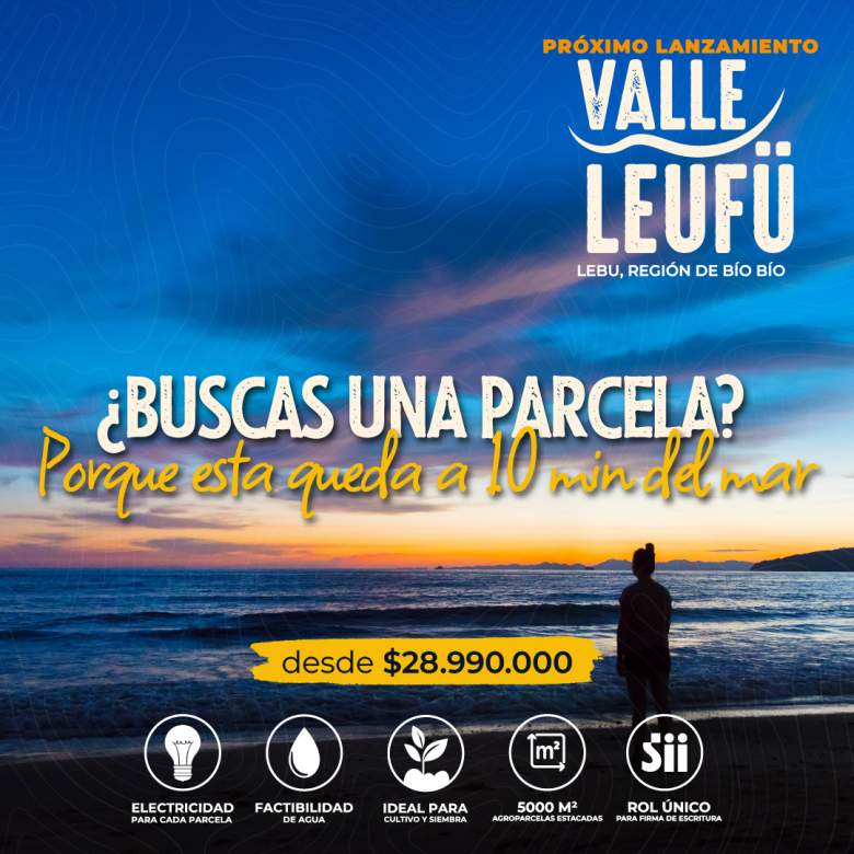 Venta Terreno Lebu - Biobío