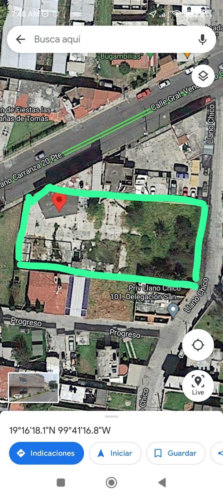 Venta Terreno / Lote San Buenaventura - Toluca