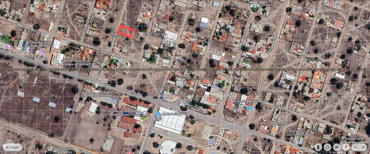 Venta Terreno / Lote El Cid - Tizayuca