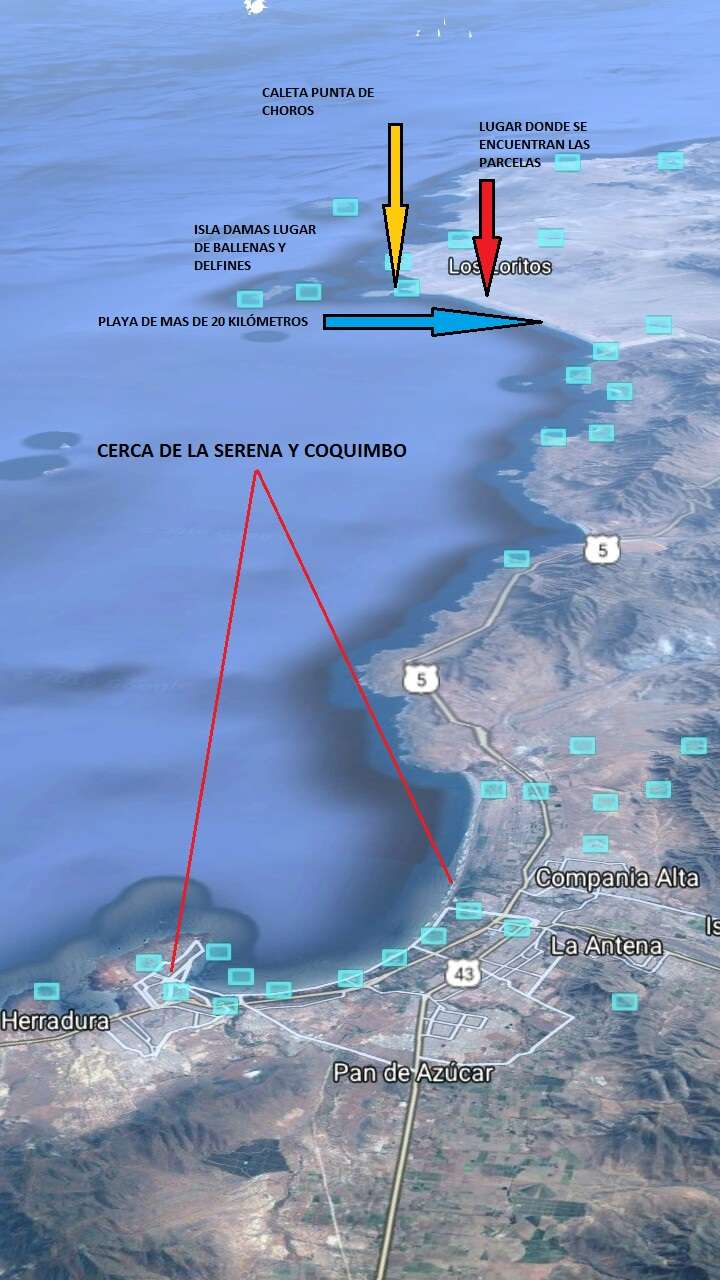 Venta Terreno La higuera - Coquimbo