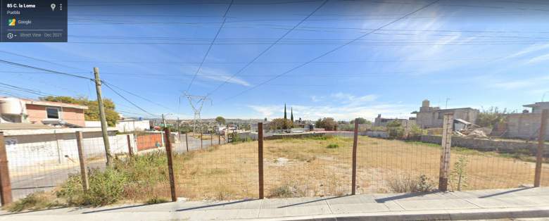 Renta Terreno / Lote San Juan (San Francisco Totimehuacan) - Puebla