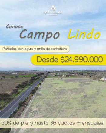 Venta Terreno Ovalle - Coquimbo