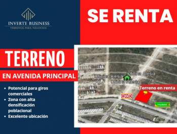 Renta Terreno / Lote Ciudad Caucel - Mérida