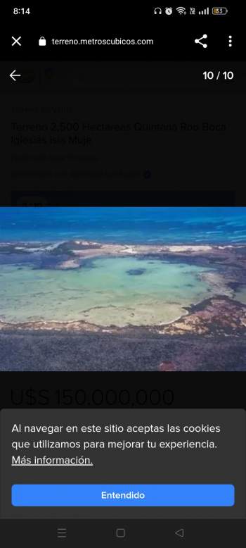 Venta Terreno / Lote Isla Mujeres - Isla Mujeres