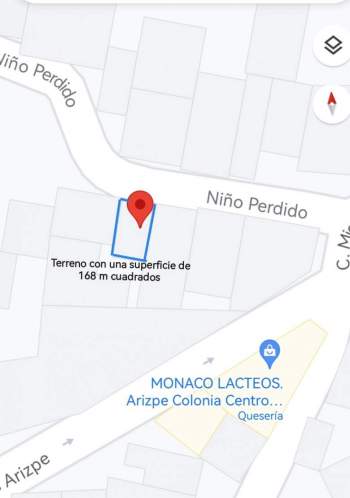 Venta Terreno / Lote Centro - Pachuca de Soto