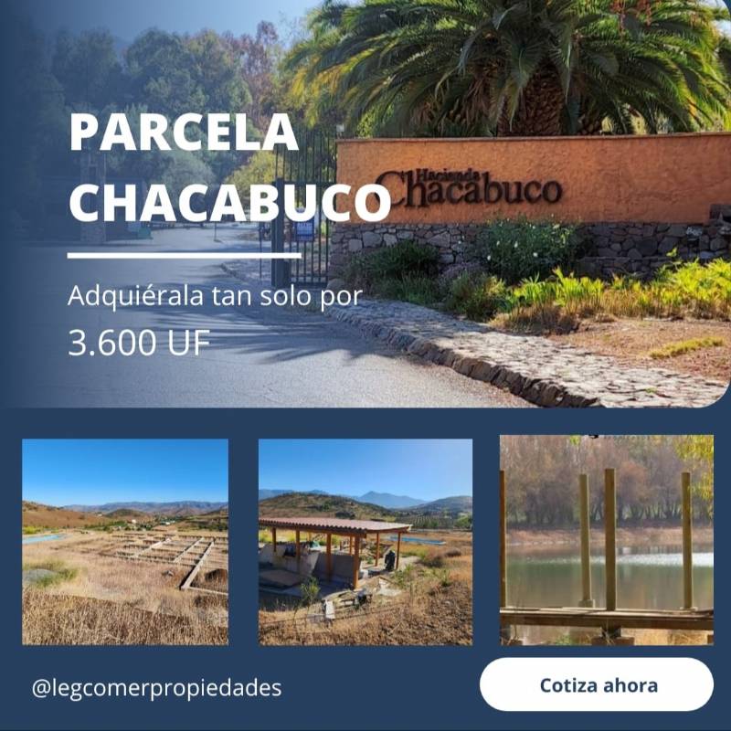 Venta Parcela Colina - Región Metropolitana