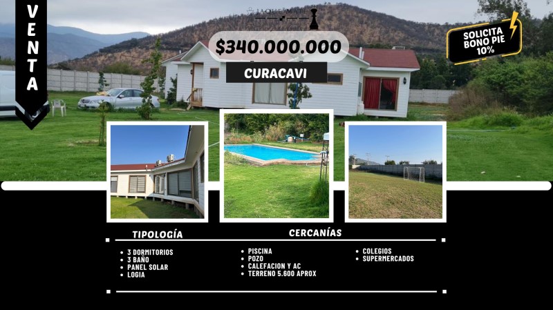 Venta Parcela Curacaví - Región Metropolitana