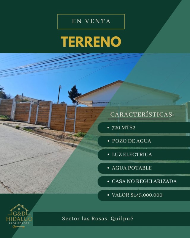 Venta Sitio Quilpué - Valparaíso