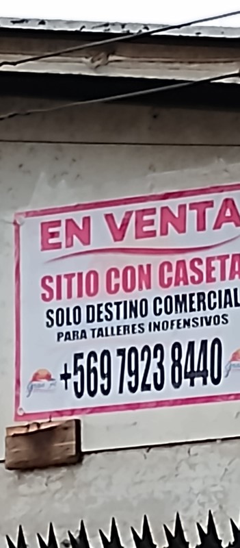 Venta Sitio La Pintana - Región Metropolitana