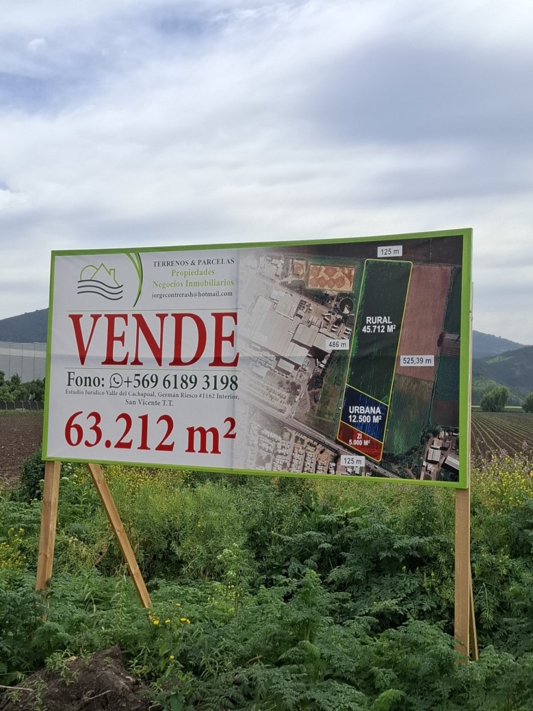Venta Agrícola San Vicente - O'Higgins