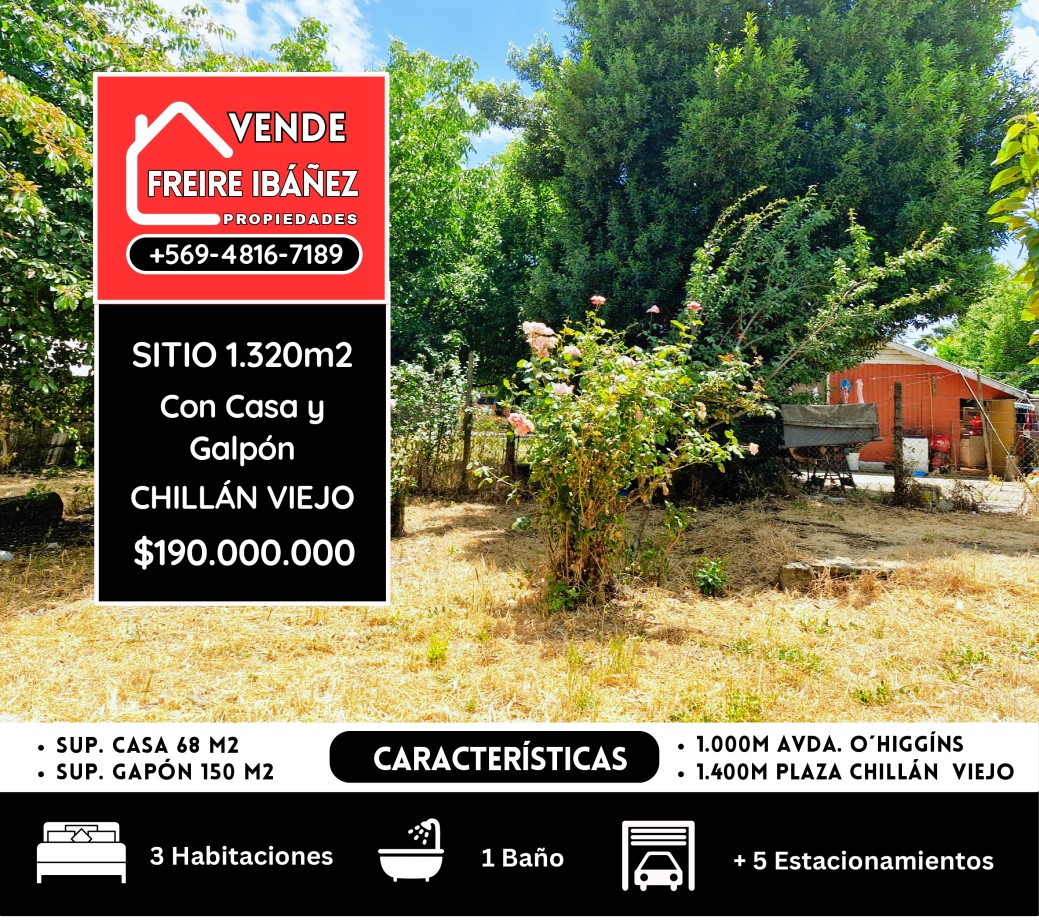Venta Sitio Chillan Viejo - Ñuble