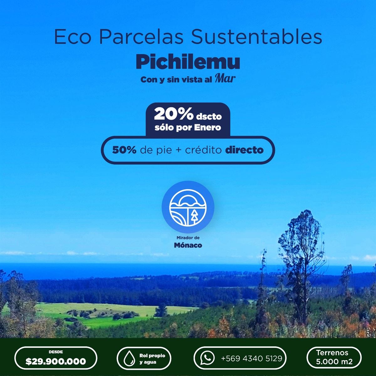 Venta Parcela Pichilemu - O'Higgins