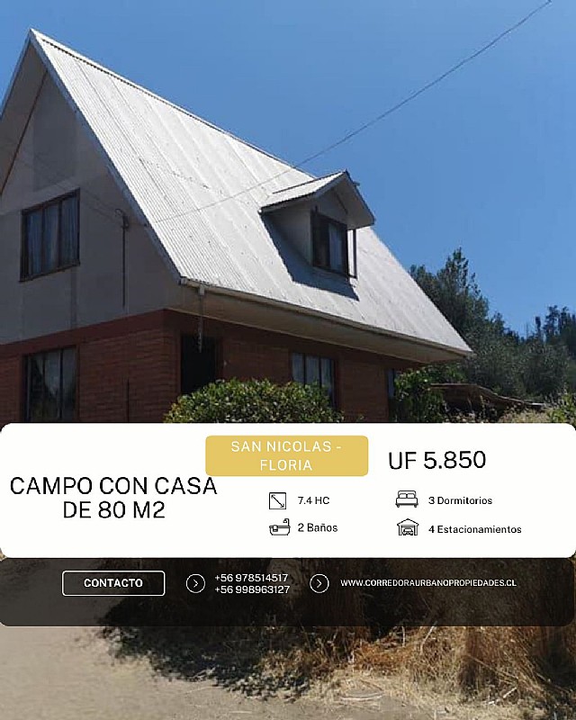 Venta Parcela Florida - Biobío