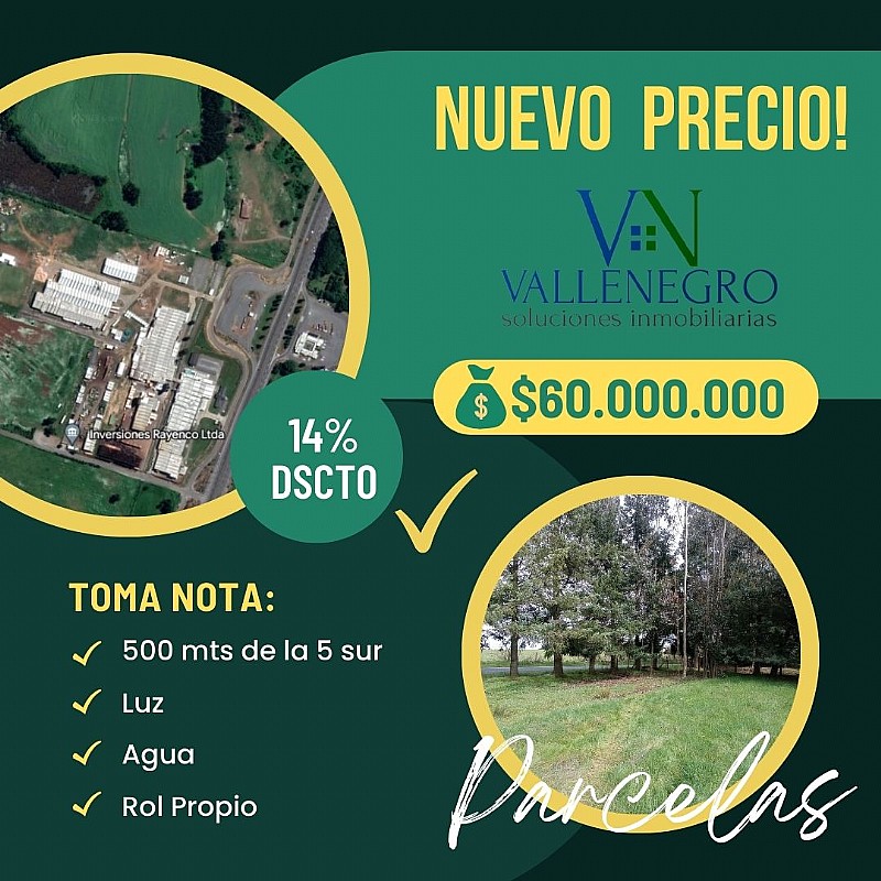 Venta Sitio Lautaro - La Araucanía