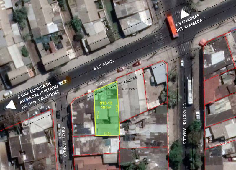 Venta Sitio Estación Central - Región Metropolitana