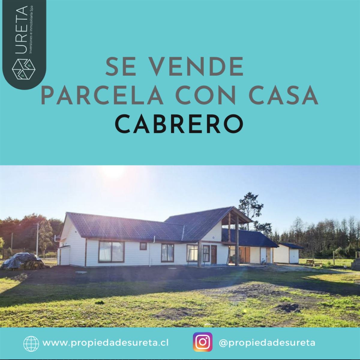 Venta Parcela Cabrero - Biobío
