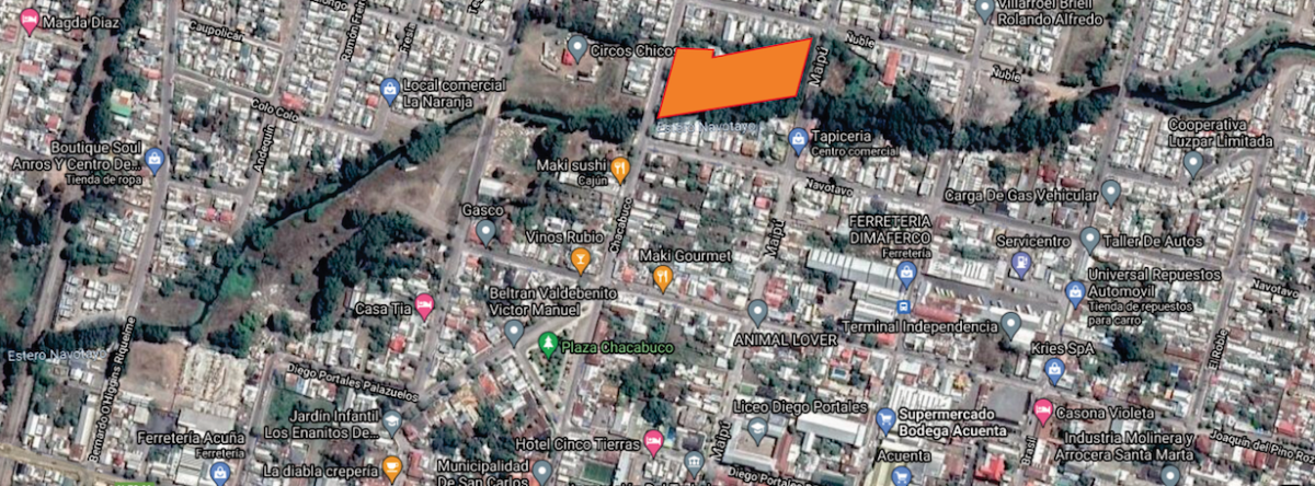 Venta Sitio San carlos - Ñuble