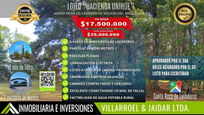 Venta Parcela Talca - Maule